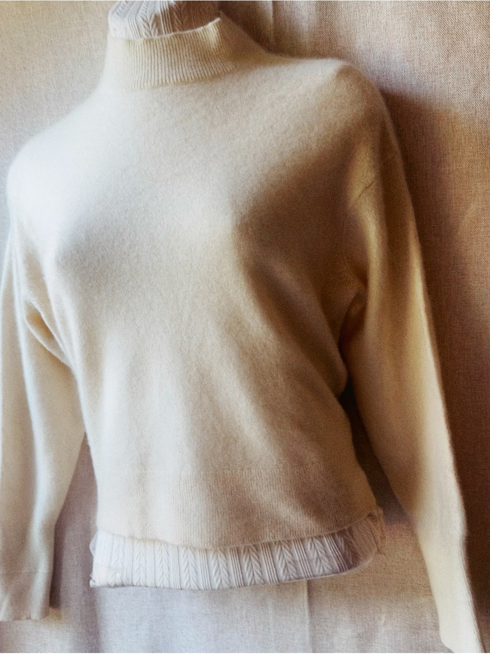Everlane Cream Turtleneck Sweater - Picture 11 of 12